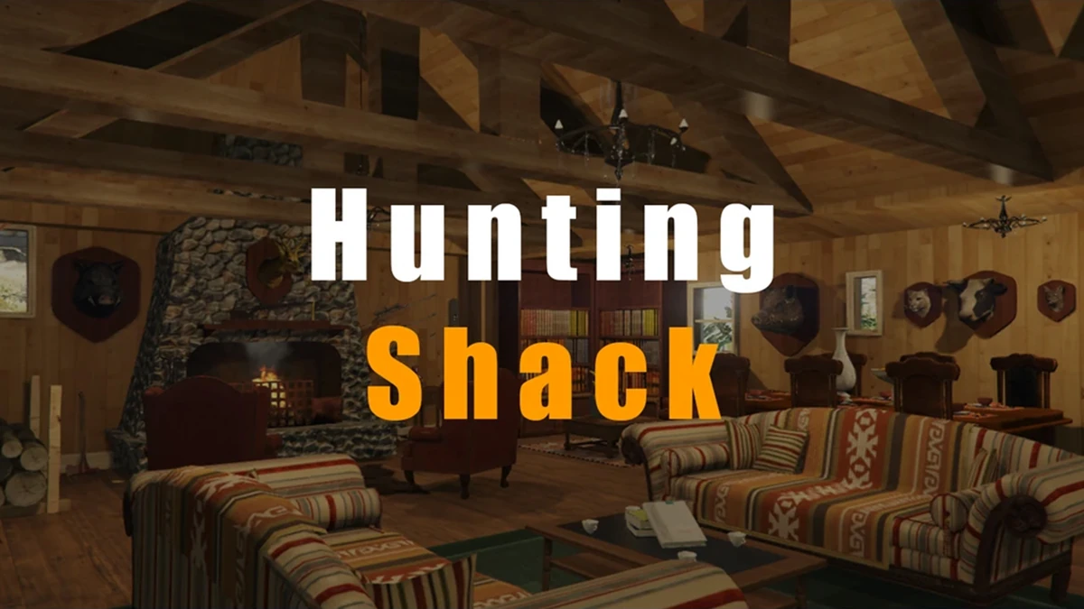 Hunting Shack – Fully Open Source | FiveM Interior & Props
